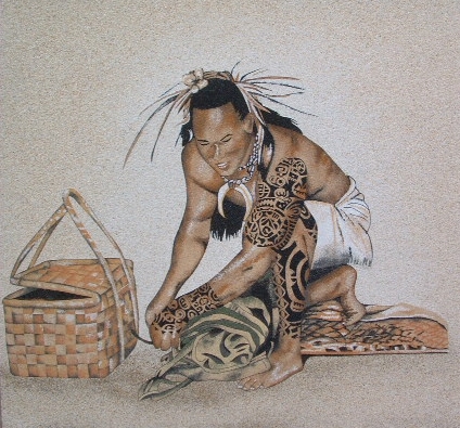 Cliquez pour entrer dans la gelerie des tableaux de sable